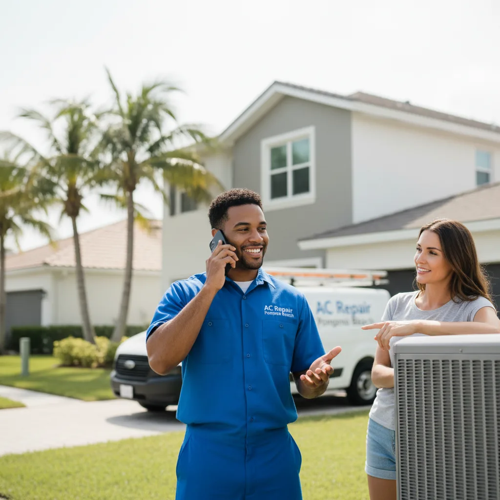 AC Repair Pompano Beach customer support in Pomfret Center